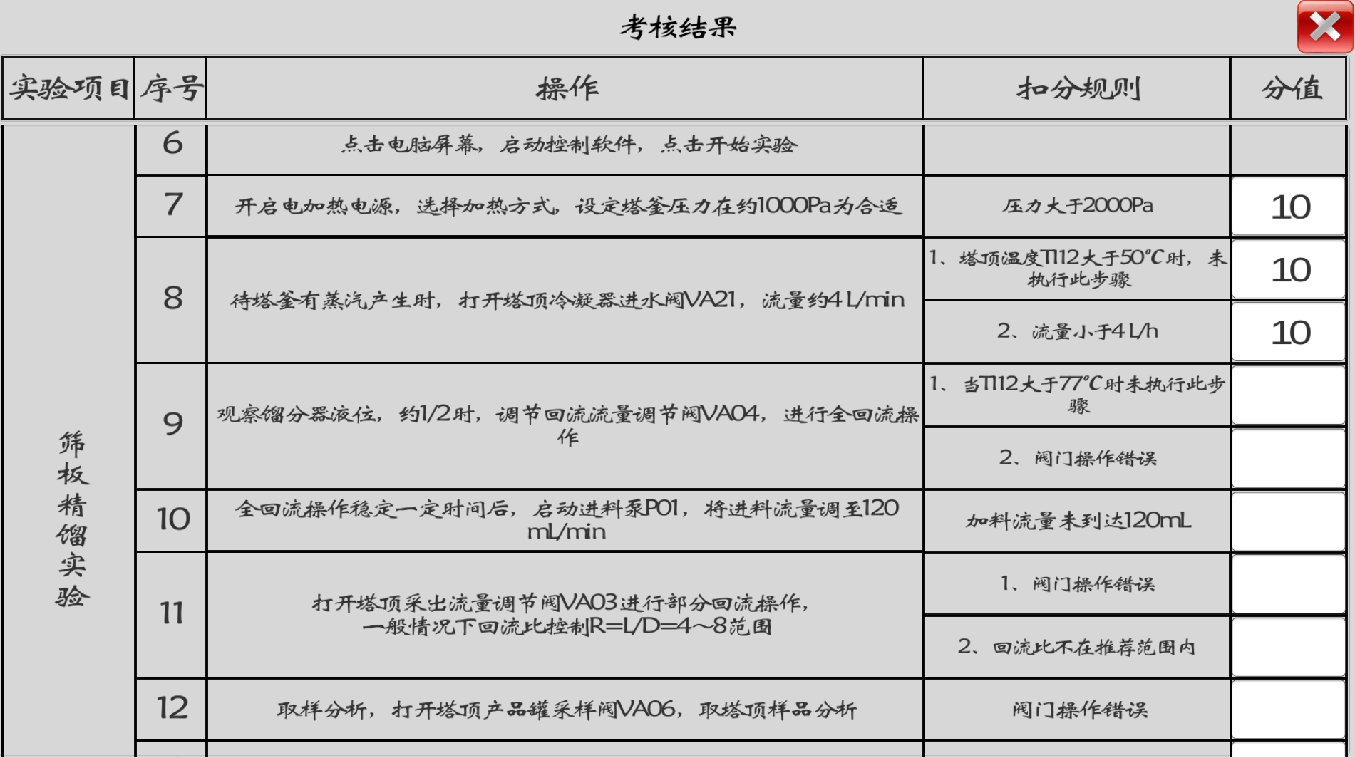 篩板精餾虛擬仿真系統(tǒng)II型